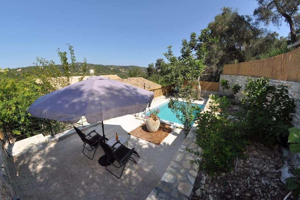 Villa Paxos Adamantia With Private Pool Γάιος Εξωτερικό φωτογραφία